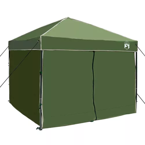 Pop-up napernyő sátor Zöld 250 x 250 cm szövet