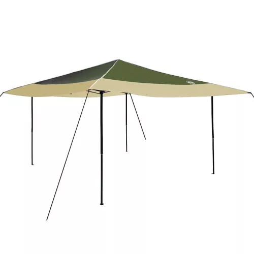 Pop-up napernyő sátor Zöld 400 x 400 cm szövet