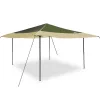 Pop-up napernyő sátor Zöld 400 x 400 cm szövet