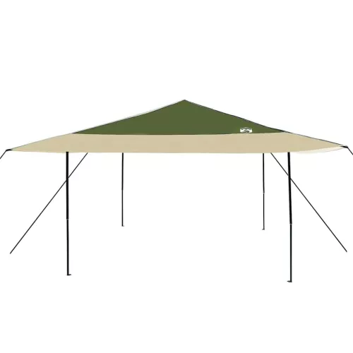 Pop-up napernyő sátor Zöld 400 x 400 cm szövet
