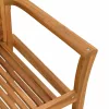 Összecsukható Kerti Szék Barna 62.5 x 54.5 x 95.5 cm