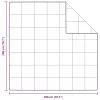 Takarók és párnák Fehér 200 x 200 cm Pehely
