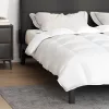 Takarók és párnák Fehér 200 x 200 cm Pehely