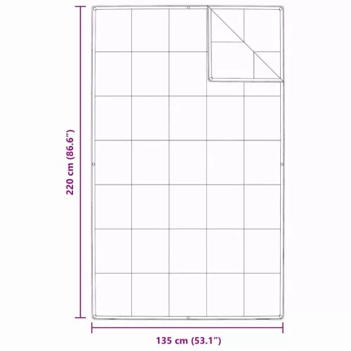 Takarók és párnák Fehér 135 x 220 cm Pehely