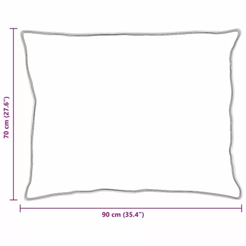 Párnák Fehér 130 gsm 100% pamut