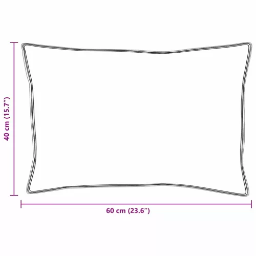 Párna párnával Fehér 130 gsm 100% pamut