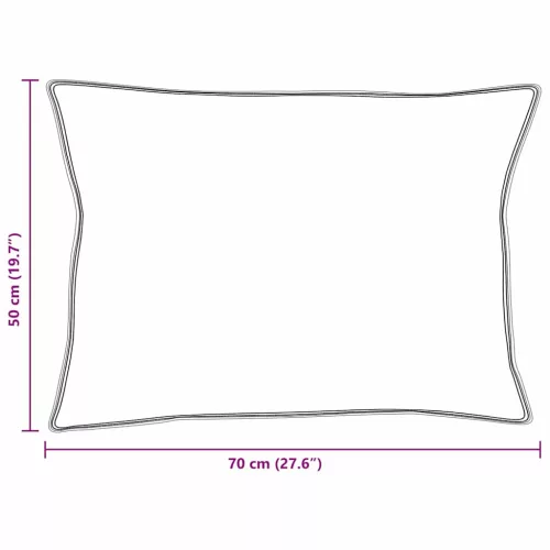 Párna párnával Fehér 130 gsm 100% pamut