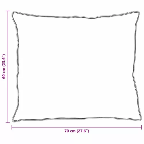 Párnák Fehér 130 gsm 100% pamut