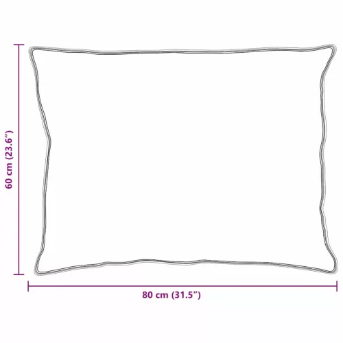Párnák Fehér 130 gsm 100% pamut