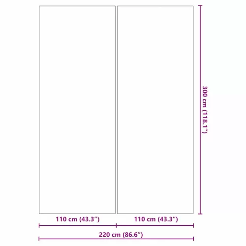 Medence alatlappal Fekete 300 x 220 cm Poliészter geotextília