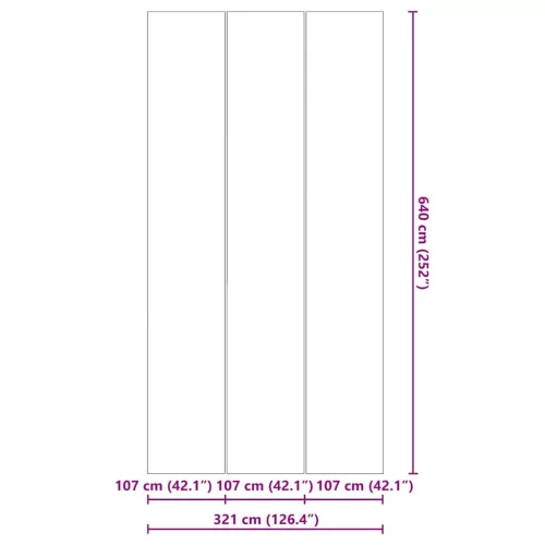 Medence alatlappal Fekete 640 x 321 cm Poliészter geotextília