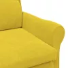 Karosszék Sárga 76 x 94 x 102 cm Bársony
