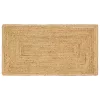 Területi szőnyeg Bézs 60 x 110 cm Juta