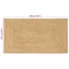 Területi szőnyeg Bézs 100 x 200 cm Juta