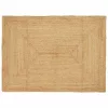 Területi szőnyeg Bézs 120 x 170 cm Juta