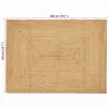 Területi szőnyeg Bézs 140 x 200 cm Juta