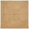 Területi szőnyeg Bézs 240 x 240 cm Juta