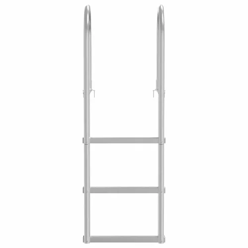 Dokklétra Ezüst 45 x 11,4 x 134 cm Alumínium