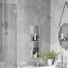 Zuhany Niche Ezüst 60 x 20 x 9.5 cm Rozsdamentes acél