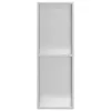 Zuhany Niche Ezüst 60 x 20 x 9.5 cm Rozsdamentes acél