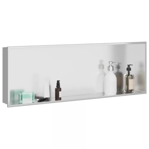 Zuhany Niche Ezüst 90 x 30 x 9.5 cm Rozsdamentes acél