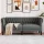Chesterfield kanapé Sötétszürke 182.5 x 74.5 x 74.5 cm szövet