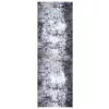 Konyhai szőnyeg Szürke 180 x 60 cm Bársony