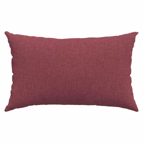 Kanapé párnák 2 pcs Bordó 50 x 30 cm szövet