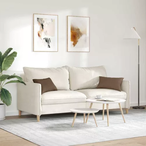 Kanapé párnák 2 pcs Barna 50 x 30 cm szövet