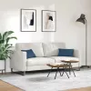 Kanapé párnák 2 pcs Kék 50 x 30 cm szövet