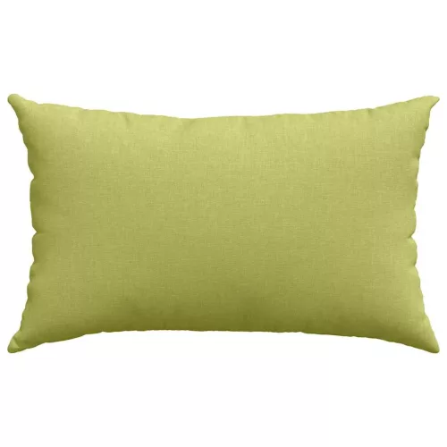 Kanapé párnák 2 pcs Világos zöld 50 x 30 cm szövet
