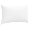 Kanapé párnák 2 pcs Fehér 50 x 30 cm szövet