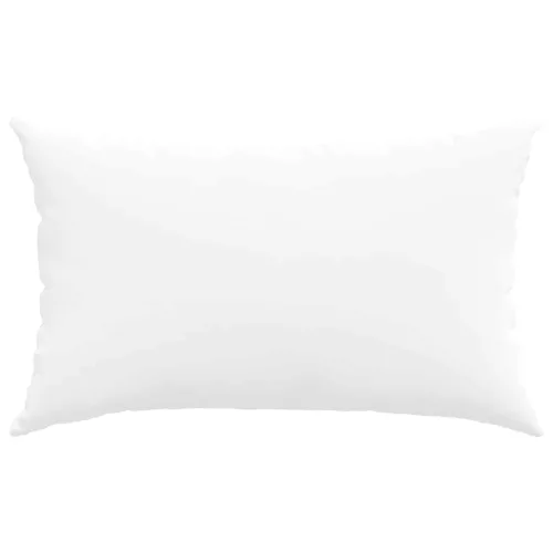 Kanapé párnák 2 pcs Fehér 50 x 30 cm szövet