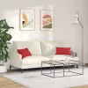 Kanapé párnák 2 pcs Piros 50 x 30 cm szövet