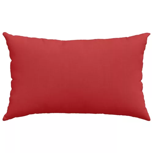 Kanapé párnák 2 pcs Piros 50 x 30 cm szövet