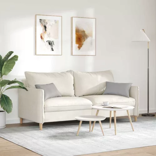 Kanapé párnák 2 pcs Szürke 50 x 30 cm szövet
