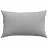 Kanapé párnák 2 pcs Szürke 50 x 30 cm szövet