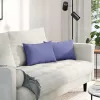 Kanapé párnák 2 pcs Farmerkék 50 x 30 cm szövet