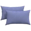 Kanapé párnák 2 pcs Farmerkék 50 x 30 cm szövet