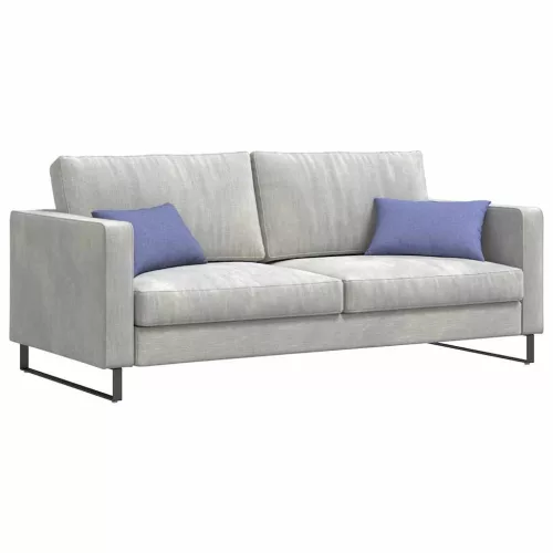 Kanapé párnák 2 pcs Farmerkék 50 x 30 cm szövet