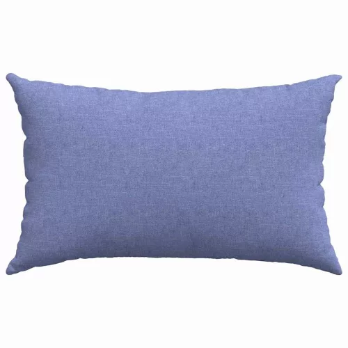 Kanapé párnák 2 pcs Farmerkék 50 x 30 cm szövet