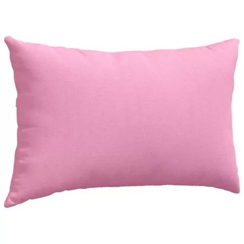 Kanapé párnák 2 pcs Rózsaszín 50 x 30 cm szövet