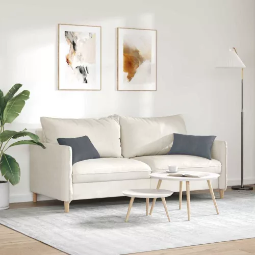 Kanapé párnák 2 pcs Sötétszürke 50 x 30 cm Bársonyos szövet