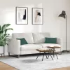 Kanapé párnák 2 pcs Sötétzöld 50 x 30 cm Bársonyos szövet