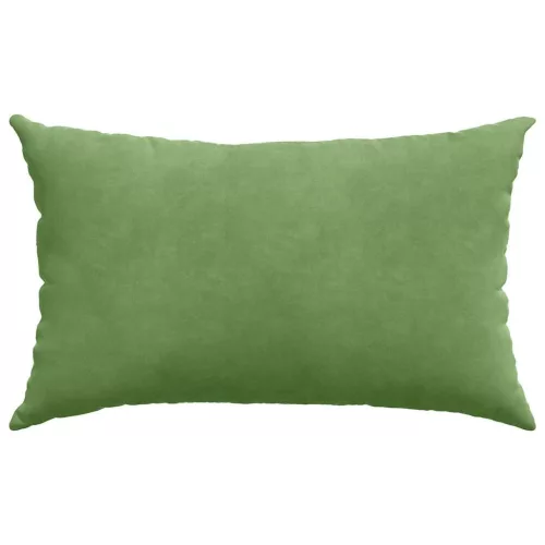 Kanapé párnák 2 pcs Világos zöld 50 x 30 cm Bársonyos szövet