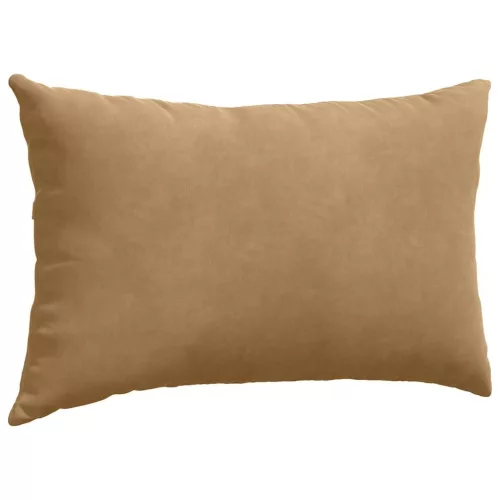Kanapé párnák 2 pcs Barna 50 x 30 cm Bársonyos szövet