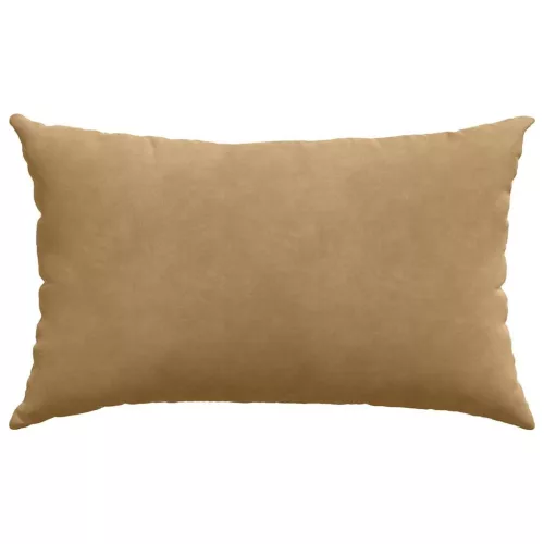 Kanapé párnák 2 pcs Barna 50 x 30 cm Bársonyos szövet