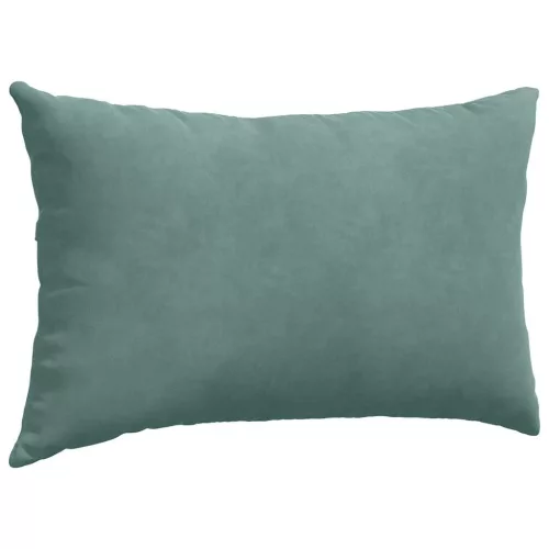Kanapé párnák 2 pcs Tengeri Zöld 50 x 30 cm Bársonyos szövet