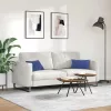 Kanapé párnák 2 pcs Rendőrségi kék 50 x 30 cm Bársonyos szövet