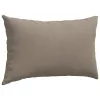 Kanapé párnák 2 pcs Tópszínű 50 x 30 cm szövet
